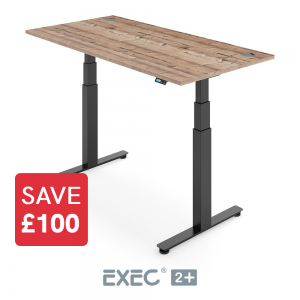 Yo-Yo DESK EXEC 2+ Dual Motor Extra Height Adjustable Standing Desk